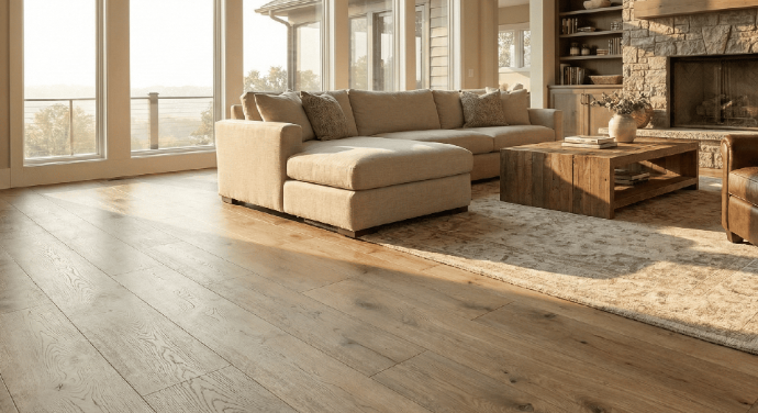 LVP waterproof flooring in contemporary space from Nova Tile and Stone Fernley Nevada