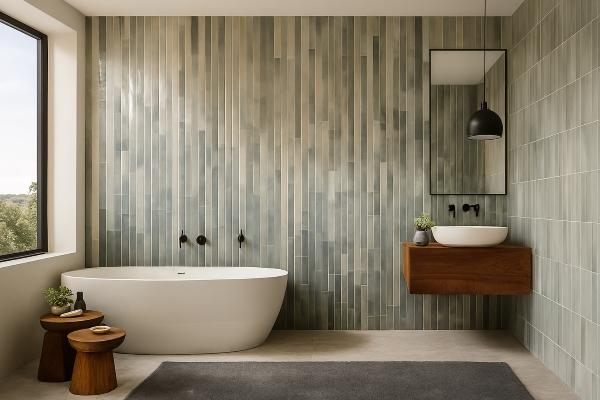 Innovative Subway Tile Bathroom
