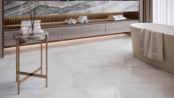 marble-tile-as-flooring