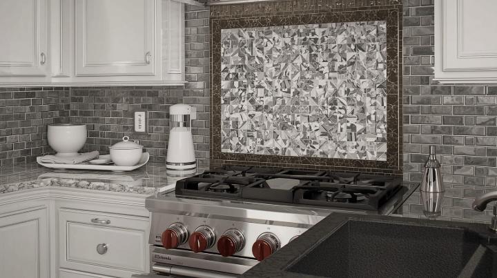 kitchen backsplash subway tiles