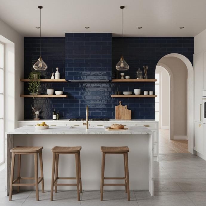 lucida blue 3x9 ceramic subway tiles