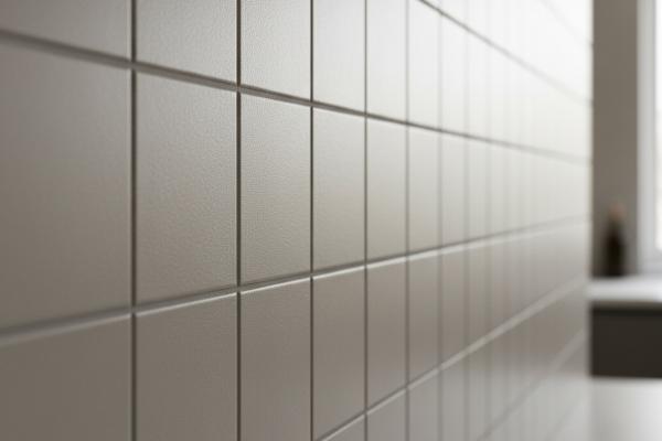 Matte finish subway tiles