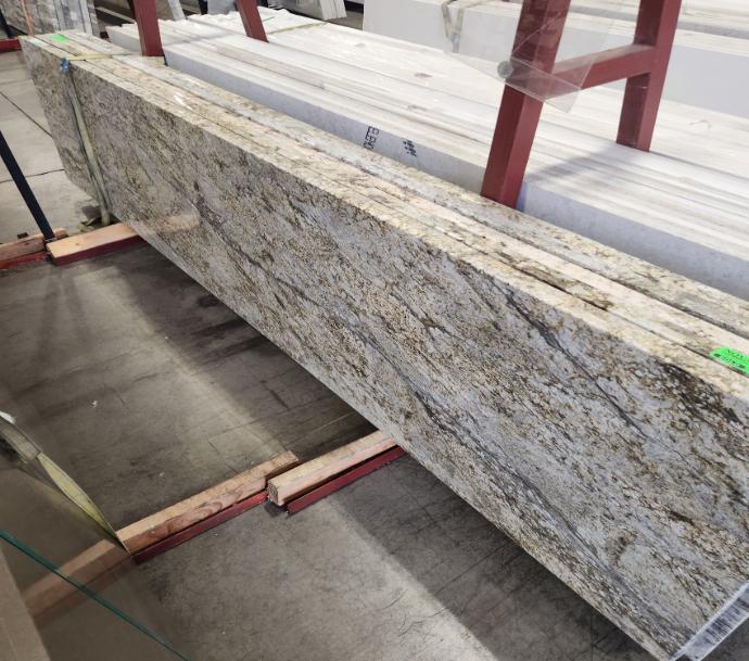Polished Sunset Canyon granite slabs