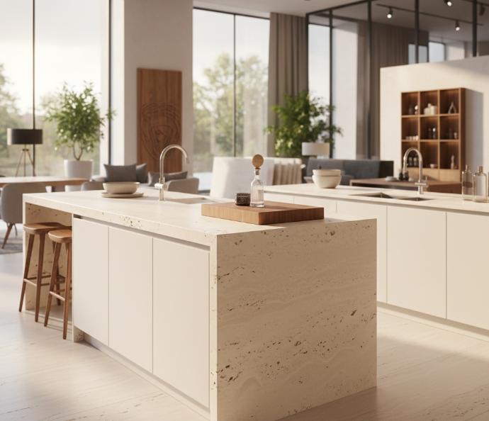 Luxury kitchen countertop