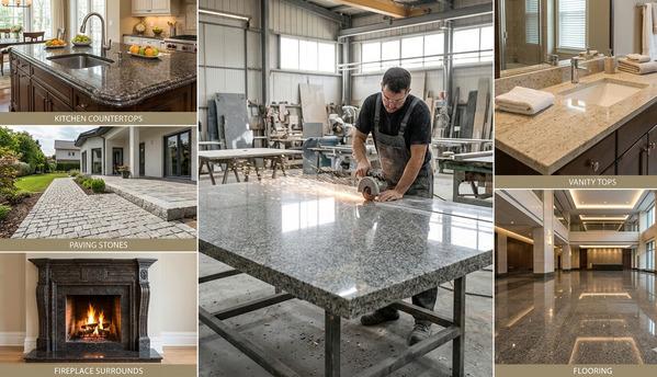 Different uses of granite stone slabs